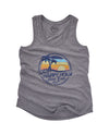 Sunset Happy Hour Ladies Triblend Tank