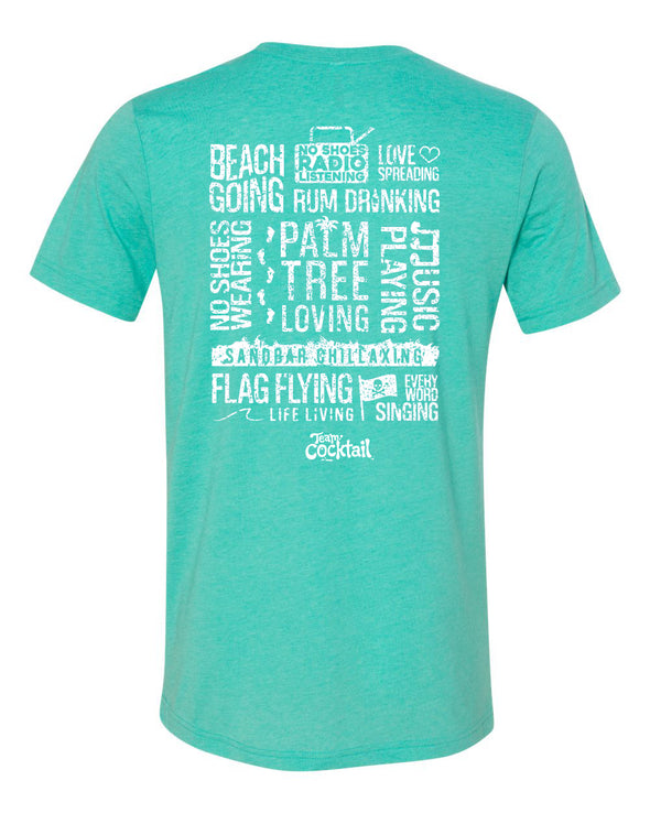 Welcome to the Sandbar Circle Logo Tee